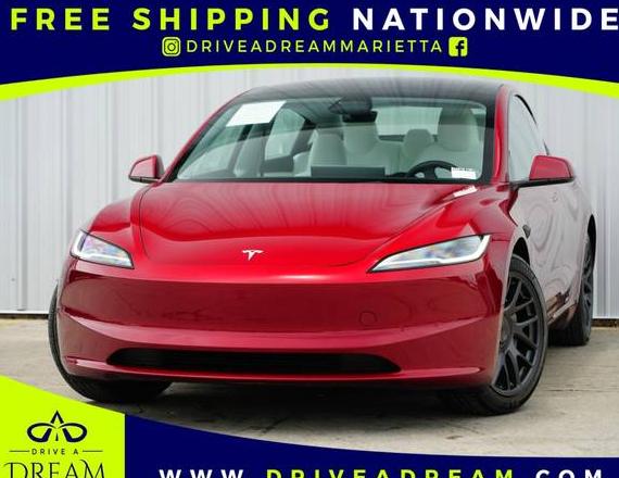 TESLA MODEL 3 2025 5YJ3E1EBXSF902819 image